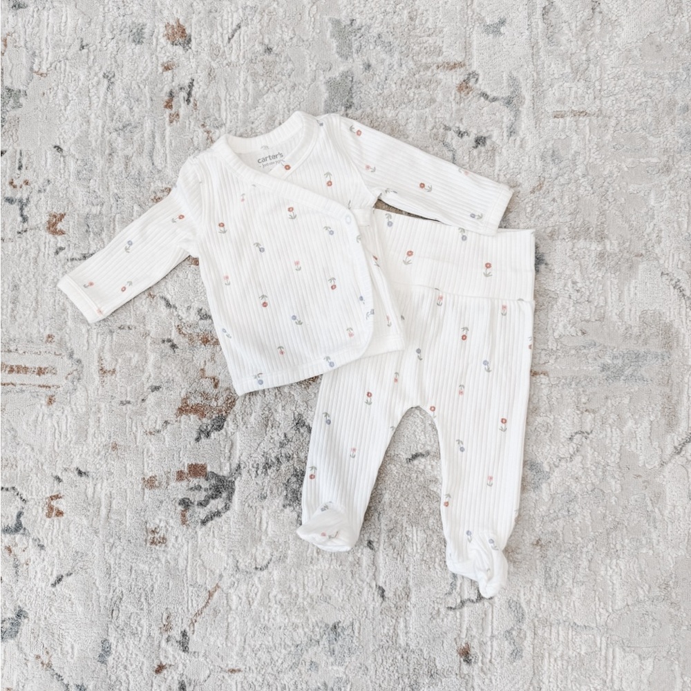 Carter's Floral Baby Set